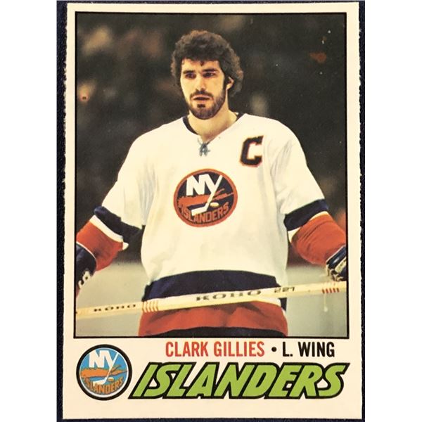 1977-78 O-PEE-CHEE NHL CLARK GILLIES (HOF)