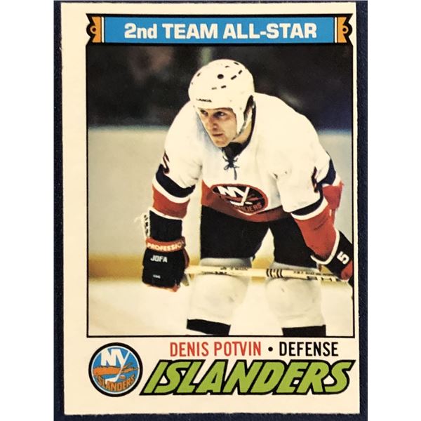 1977-78 O-PEE-CHEE NHL DENIS POTVIN (HOF)