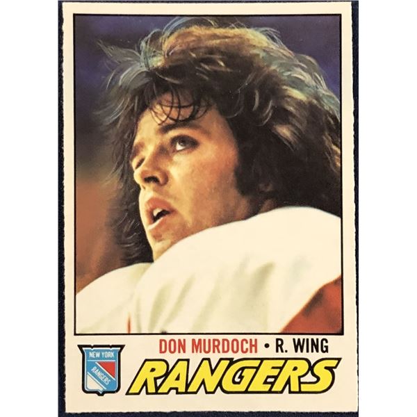 1977-78 O-PEE-CHEE NHL DON MURDOCH ROOKIE CARD
