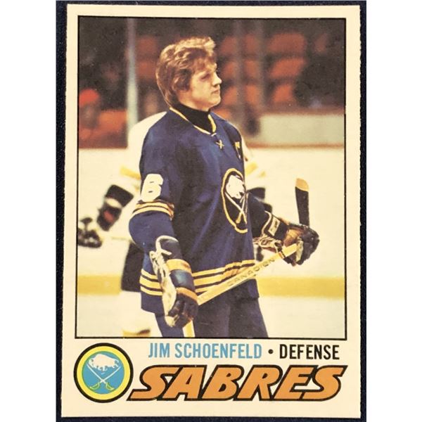 1977-78 O-PEE-CHEE NHL JIM SCHOENFELD