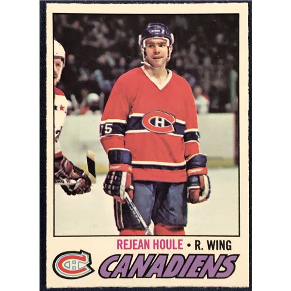 1977-78 O-PEE-CHEE NHL REJEAN HOULE