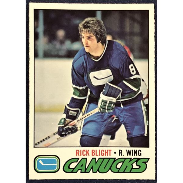 1977-78 O-PEE-CHEE NHL RICK BLIGHT