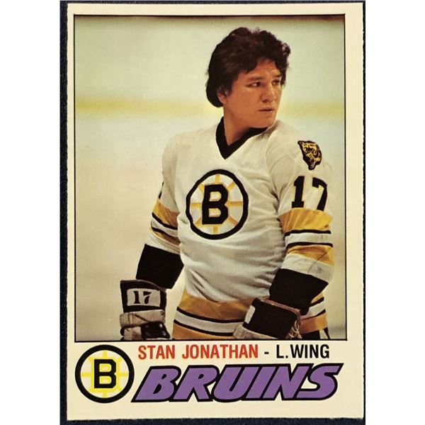 1977-78 O-PEE-CHEE NHL STAN JONATHAN ROOKIE CARD