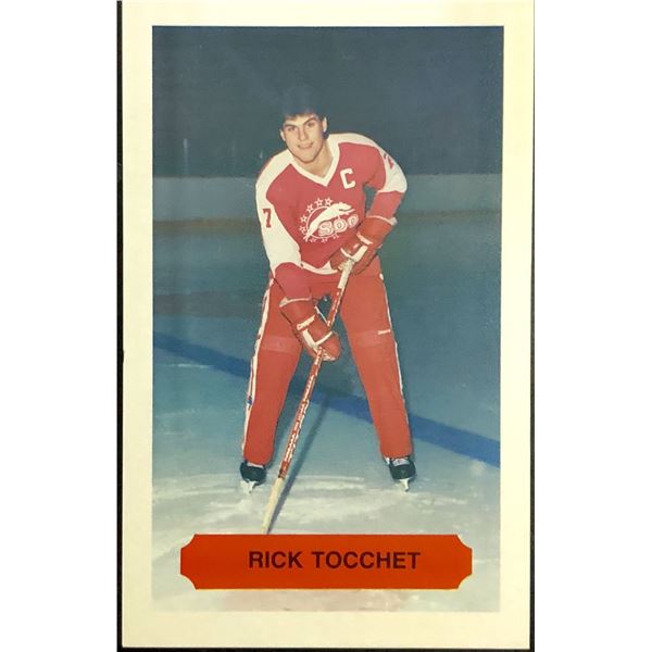1983-84 JUNIOR CARD - RICK TOCCHET