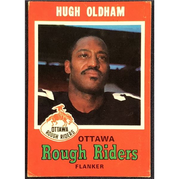 1971 O-PEE-CHEE CFL HUGH OLDHAM