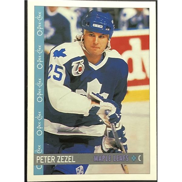 1992-93 O-PEE-CHEE PETER ZEZEL
