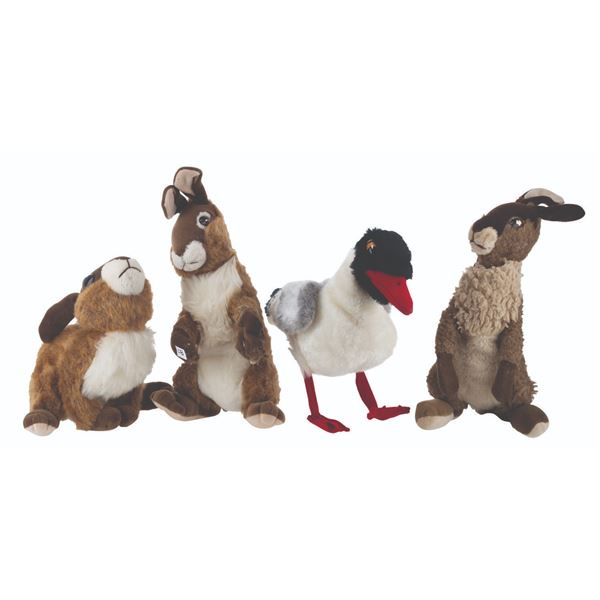 A Complete Set of "Watership Down" Plush Toys.