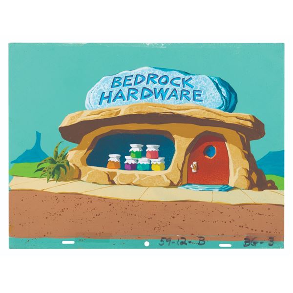 A "The Flintstones Comedy Hour" Original Production Background.