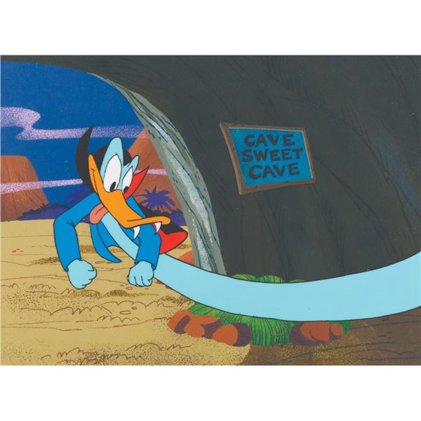 A "Quacula" Original Production Cel and Background.