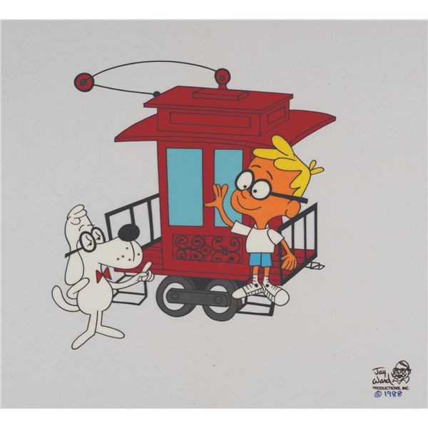 A Mr. Peabody and Sherman Scene Cel #24.