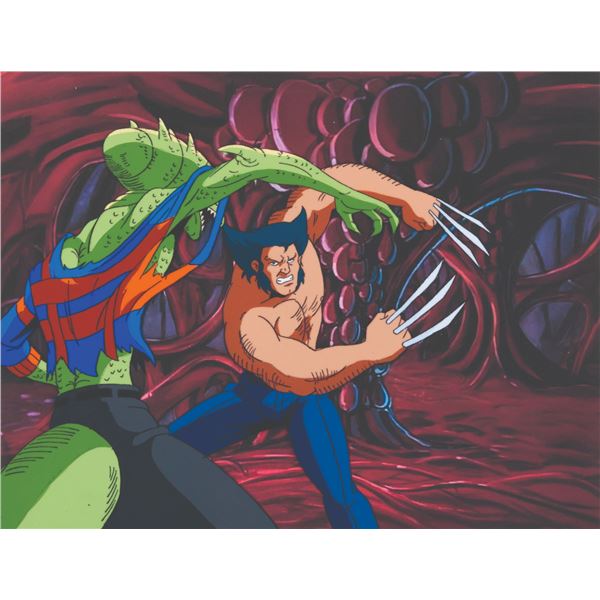 An "X-Men: The Animated Series" Wolverine Production Cel.