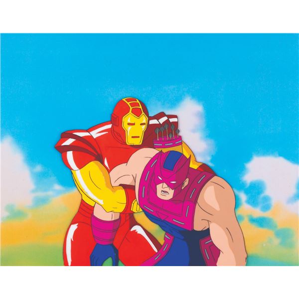 An "Iron Man: The Animated Series" Production Cel.