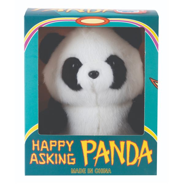 A "Family Guy" Crew Holiday Gift Happy Asking Panda Toy.