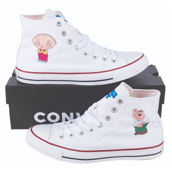 "Family Guy" Writing Staff Exclusive Converse Sneakers.