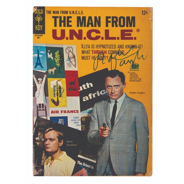 A Signed "The Man From U.N.C.L.E." Comic Book.