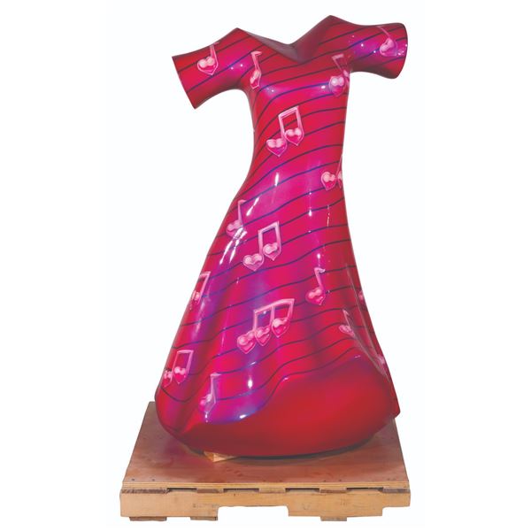 An American Heart Assocation "Love Song" Dress Statue.