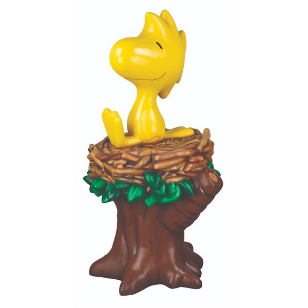 A Peanuts on Parade Woodstock Statue.