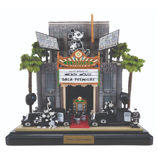 A "Mickey's Gala Premiere" Sculpture by Olszewski.