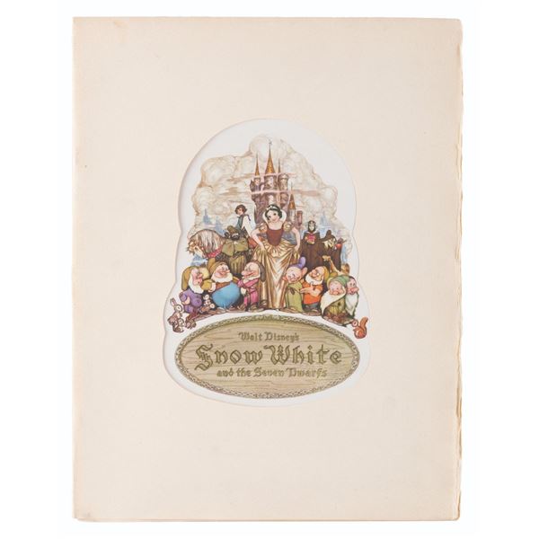 A "Snow White and the Seven Dwarfs" Carthay Circle World Premiere Program.