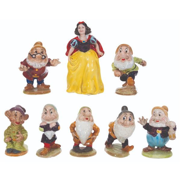 A Set of Beswick "Snow White and the Seven Dwarfs" Figurines.
