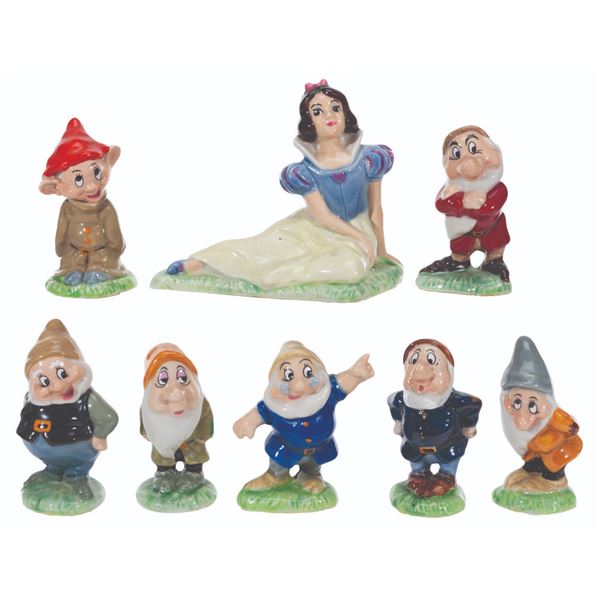 A Wade "Snow White and the Seven Dwarfs" Figurine Set.