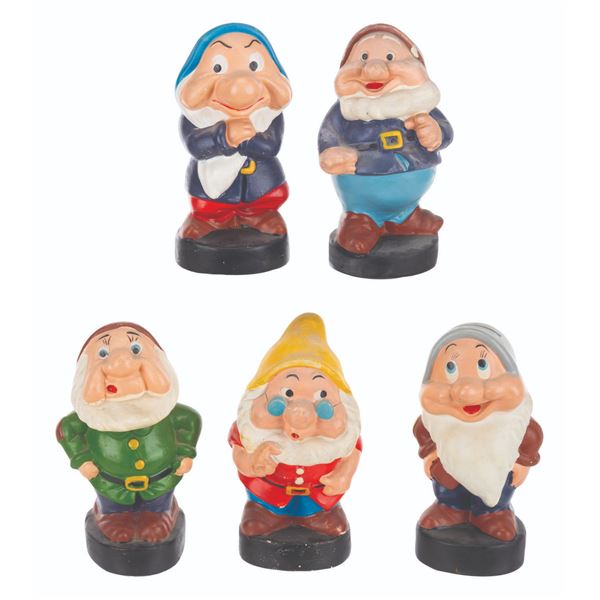 A Collection of "Snow White and the Seven Dwarfs" Coin Banks.
