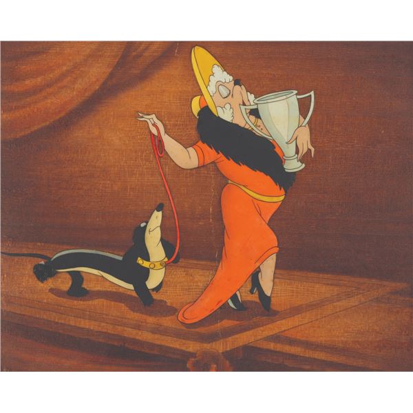 A "Society Dog Show" Original Production Cel.