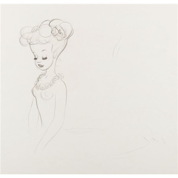 A "Fantasia" Centaurette Development Drawing.