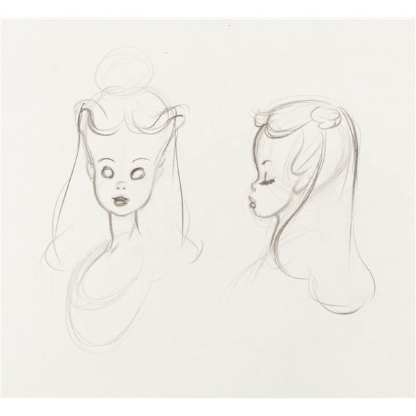 A "Fantasia" Centaurette Development Drawing.