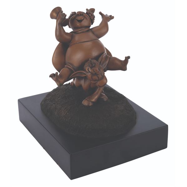 A "Fantasia" 50th Anniversary Bacchus and Jacchus Sculpture.