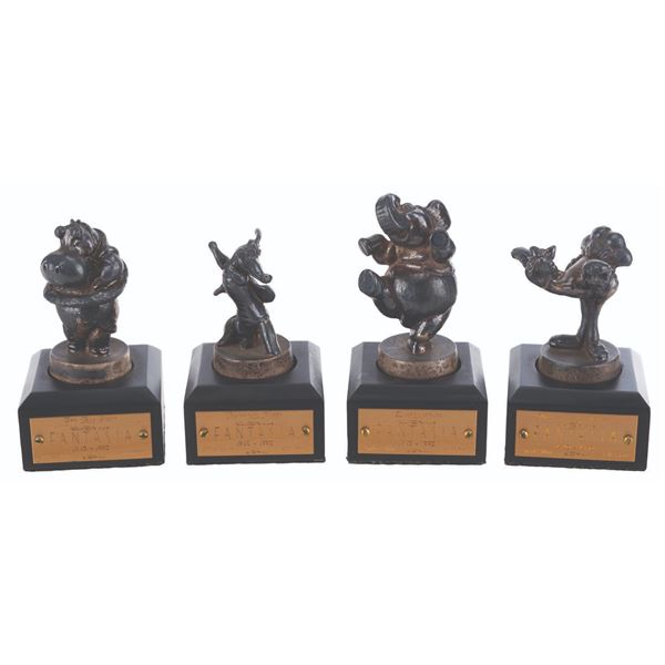 A Set of "Fantasia" 50th Annivesrary Artist Proof Sculptures.