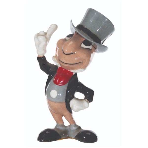 A Rare Large Jiminy Cricket Figurine by Hagen Renaker.