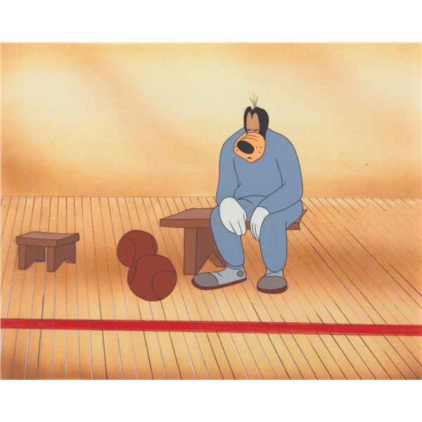 A "Double Dribble" Goofy Production Cel.