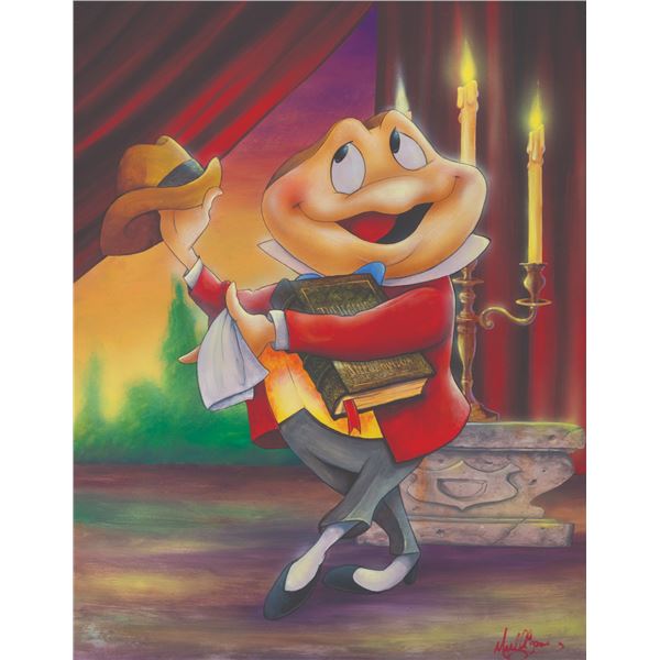 A Mr. Toad Original Painting by James C Mulligan.