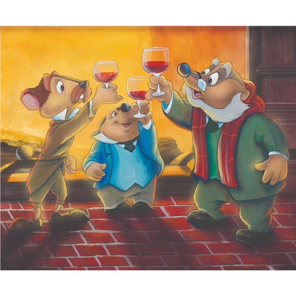 A "Wind in the Willows" Original Painting by James C Mulligan.