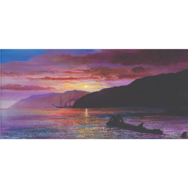 A Peter & Harrison Ellenshaw "20,000 Leagues Under the Sea" Canvas Print.