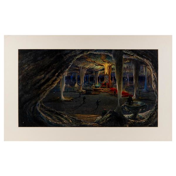 A Darby O'Gill Concept Painting by Ellenshaw.
