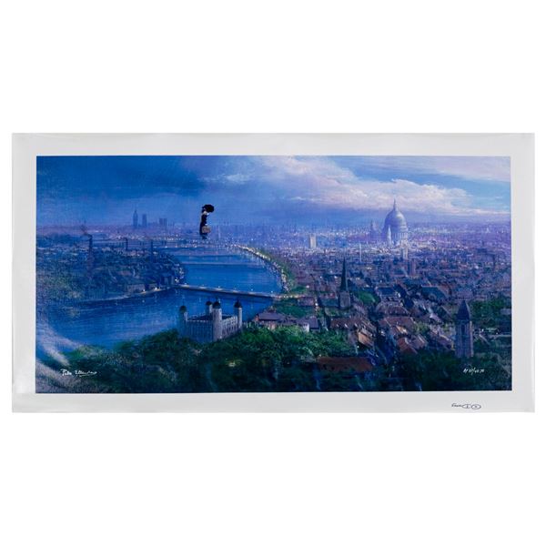 A Peter Ellenshaw Signed "Mary Poppins" Print.