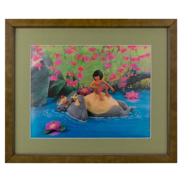 A Framed "The Jungle Book" Lenticular.