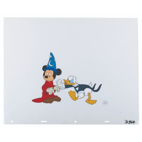 A Pair of Mickey Mouse and Donald Duck 1988 Academy Awards Production Cels.