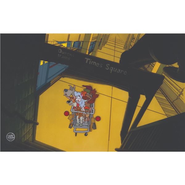 An “Oliver & Company” Production Cel.