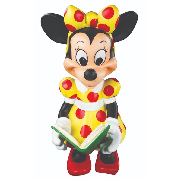 A Minnie Mouse Disney Store Display Figure.