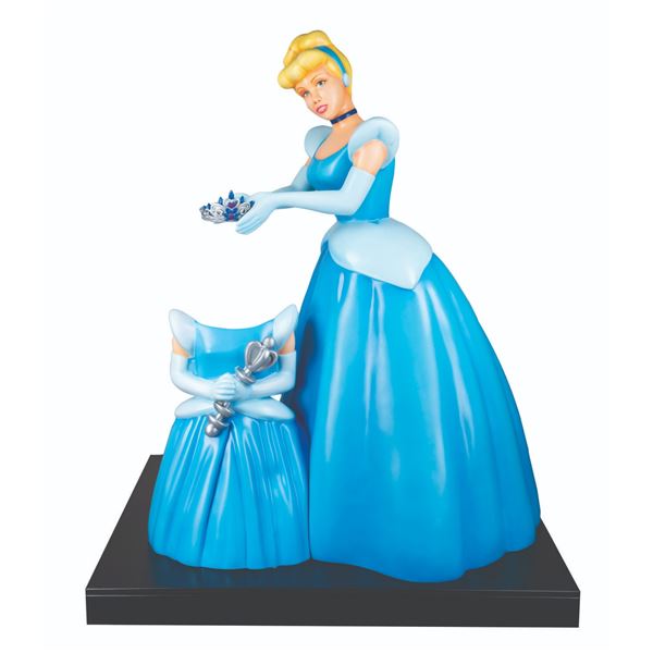 A Disney Store "Cinderella" Photo Op Display.