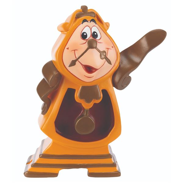 A Cogsworth Disney Store Display Figure.