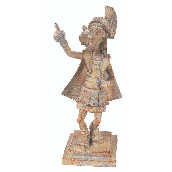 A Disney Store Caesar's Palace Goofy Statue.