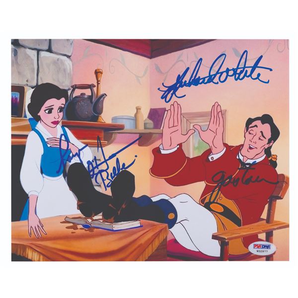A Paige O'Hara and Richard White Signed "Beauty and the Beast" Photograph.