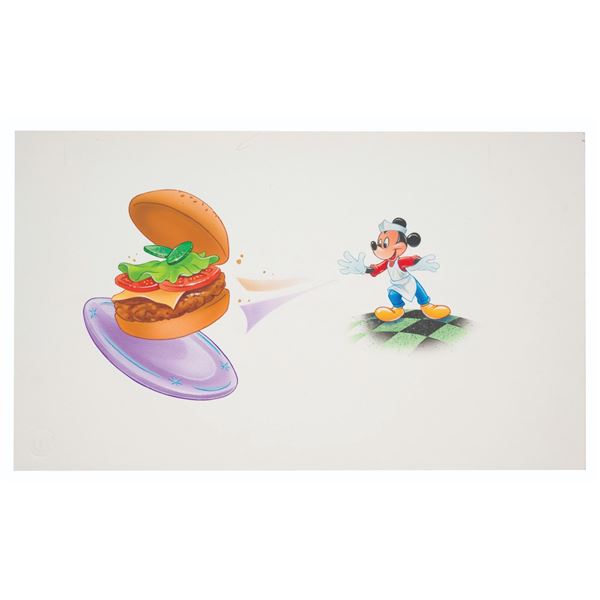 A Mickey's Diner Original Painting.