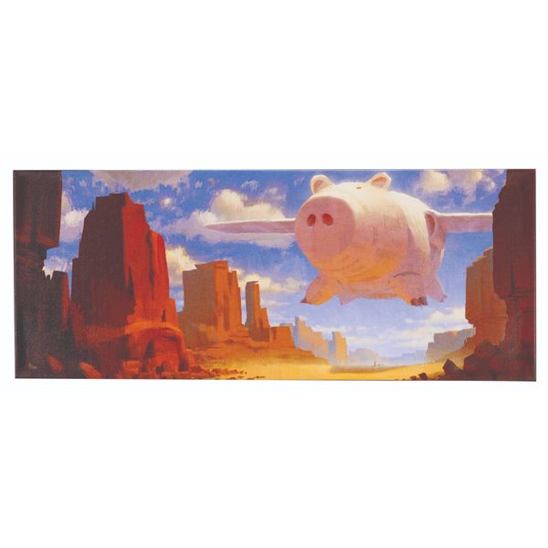 A "Toy Story 3" Limited Edition Canvas Print.