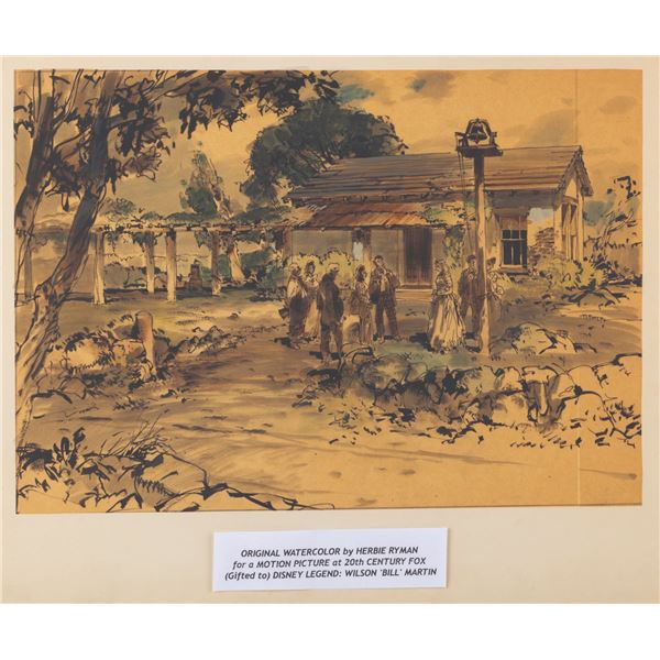 An Original Herb Ryman Concept Painting.