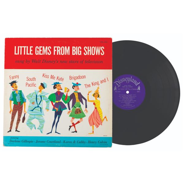A "Little Gems From Big Shows" 12" Record.